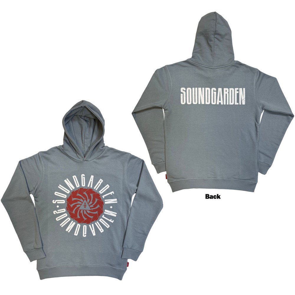 Soundgarden - Circle Logo Hoodie - Blue